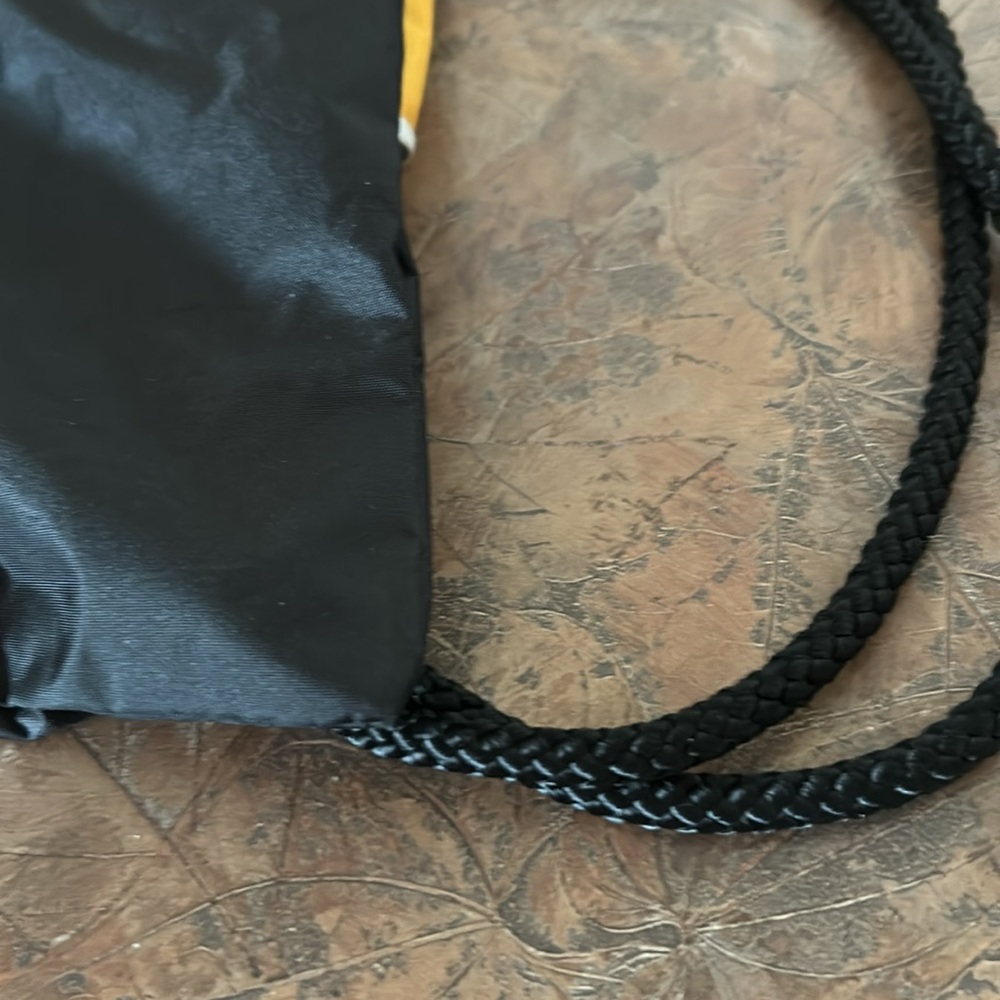Pittsburgh Steelers Logo Drawstring Backpack - Picture 7 of 10